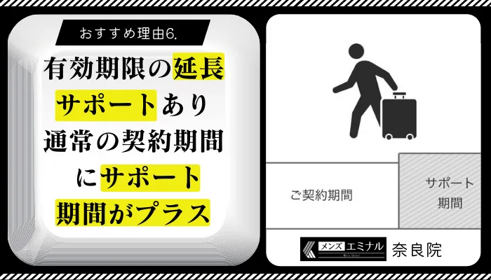 メンズエミナル奈良おすすめ理由6