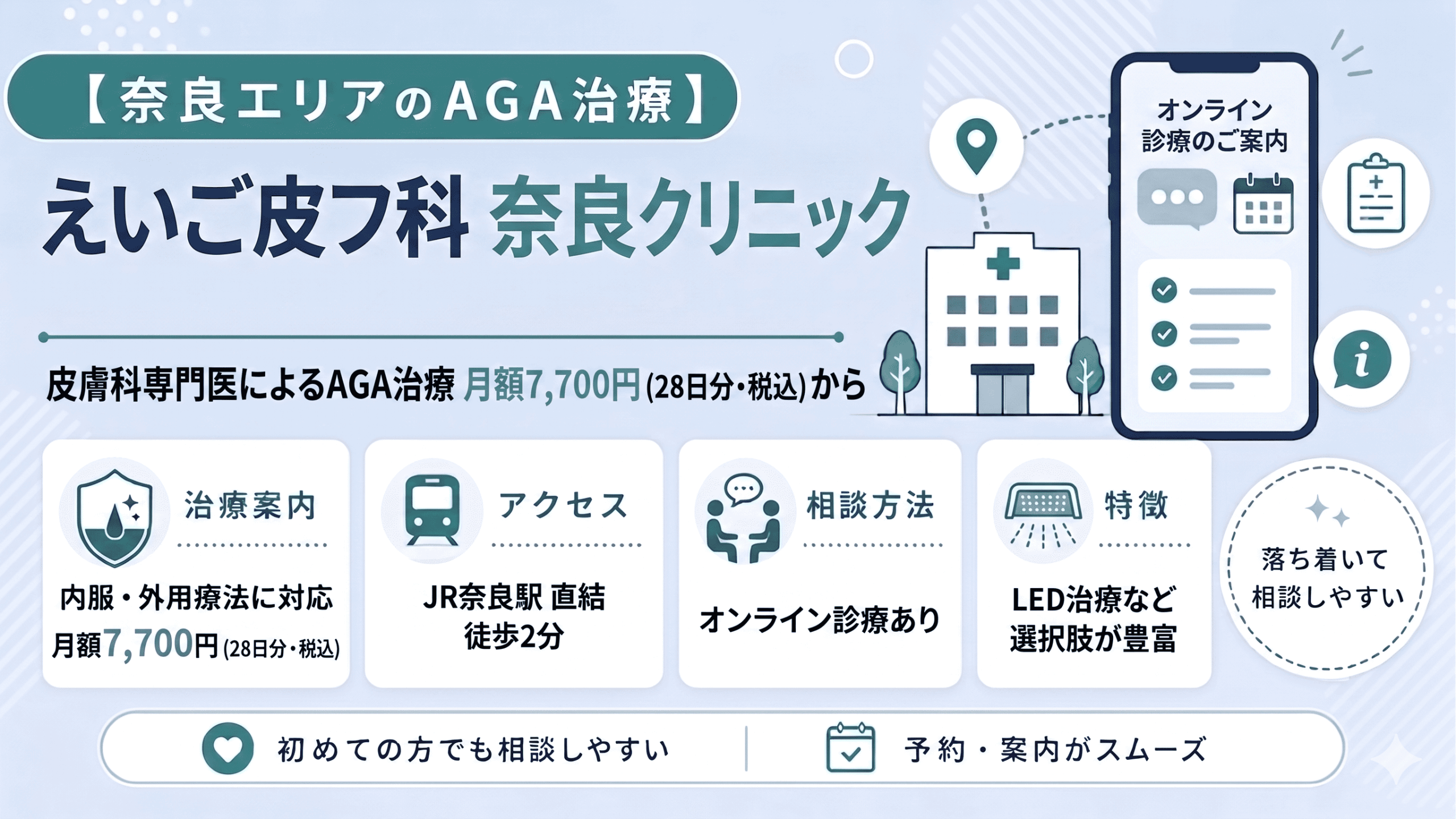 えいご皮フ科 奈良院