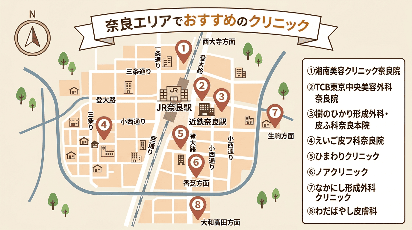 奈良のAGA治療クリニックおすすめ8選【比較表】