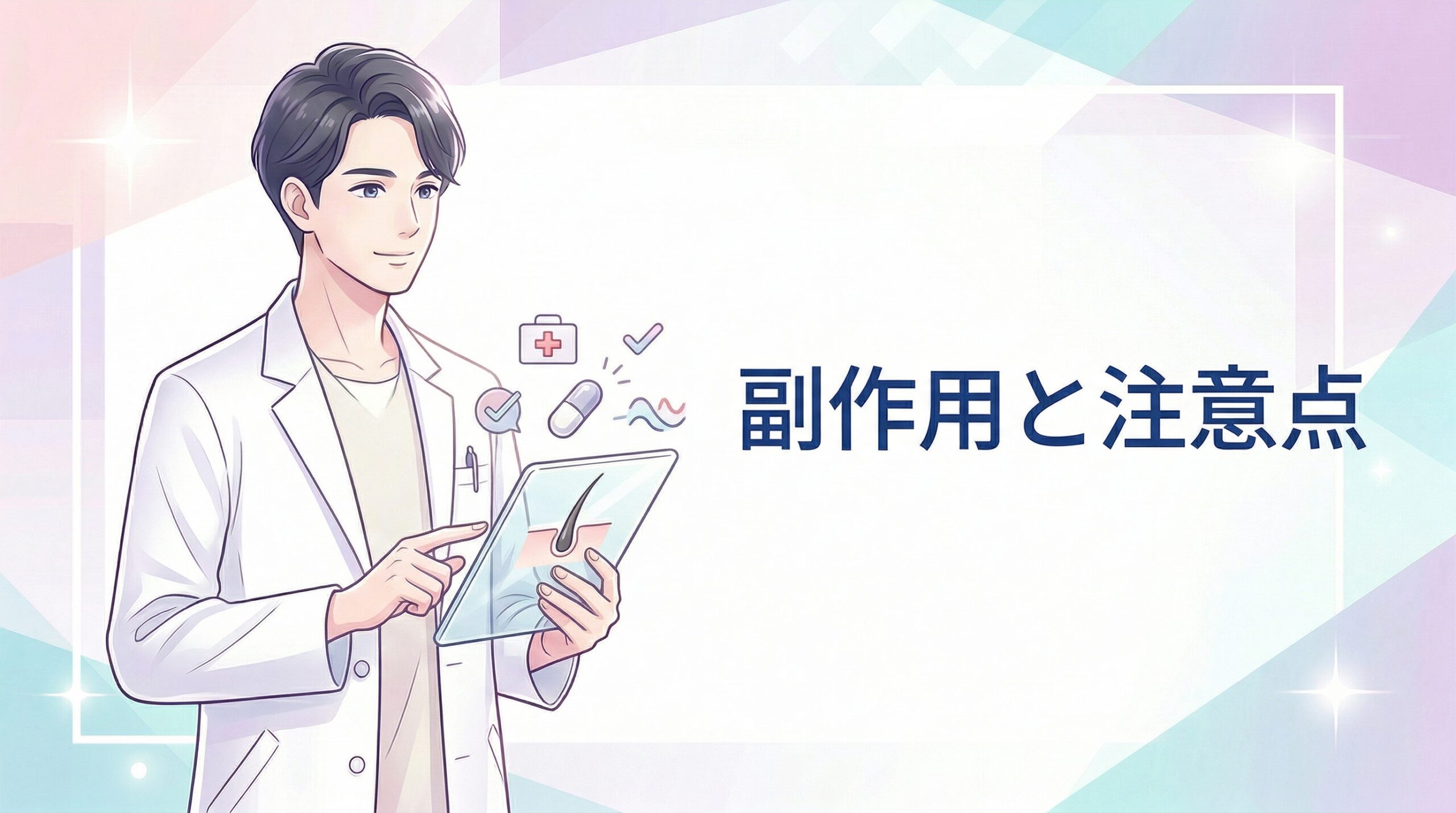AGA治療の基礎知識｜原因・治療法・副作用について